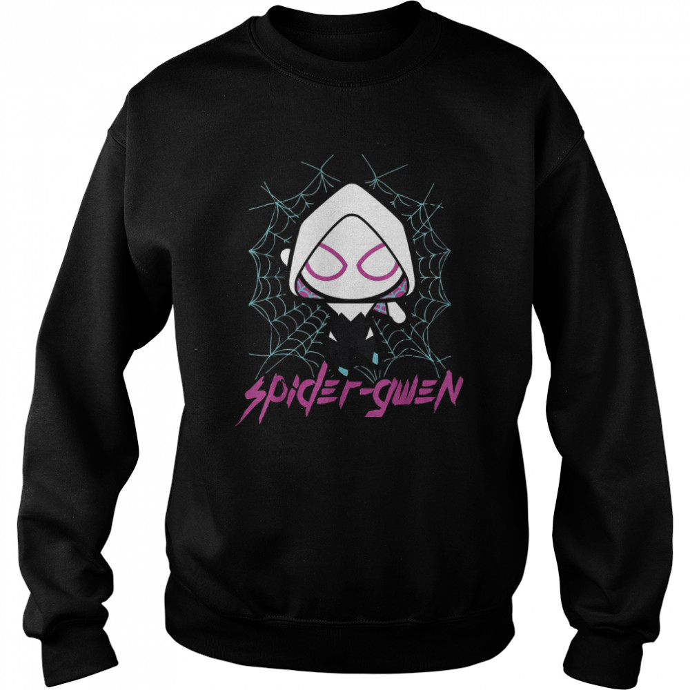 The Spider Verse Gwen Stacy Hearts Home Coming Marvel Avengers Marvel shirt Unisex Sweatshirt