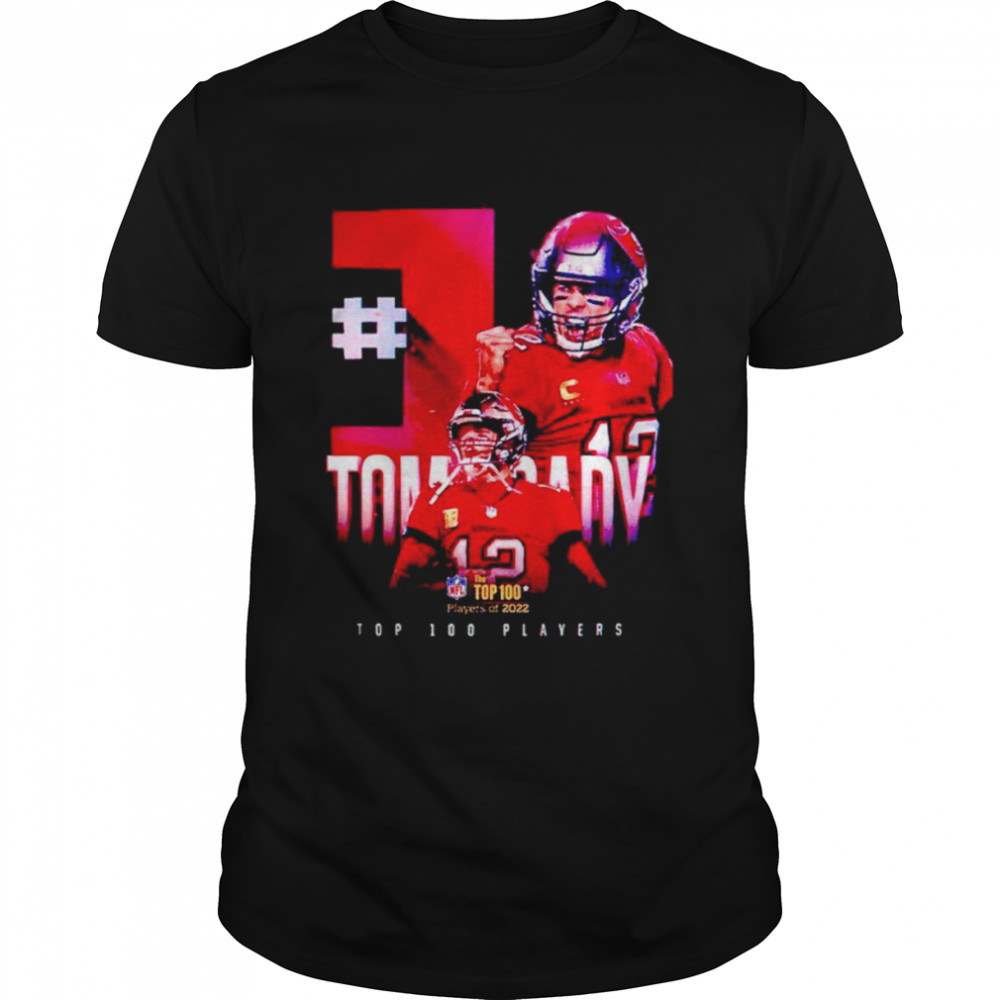 Tom Brady Tampa Bay Buccaneers No. 1 player in the top 100 T-shirt Classic Men's T-shirt
