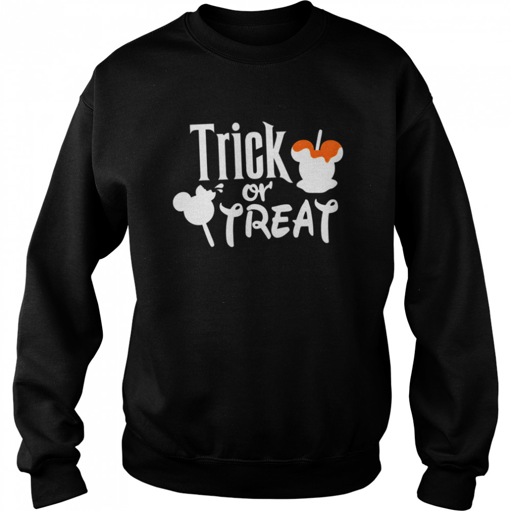 Trick Or Treat Disney Halloween Mickey Mouse shirt Unisex Sweatshirt