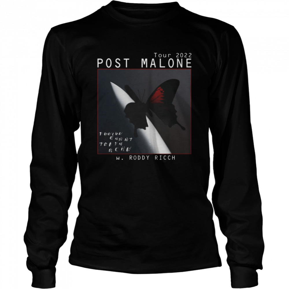 Twelve Carat Toothache 2022 Post Malone W. Rooddy Ricch shirt Long Sleeved T-shirt