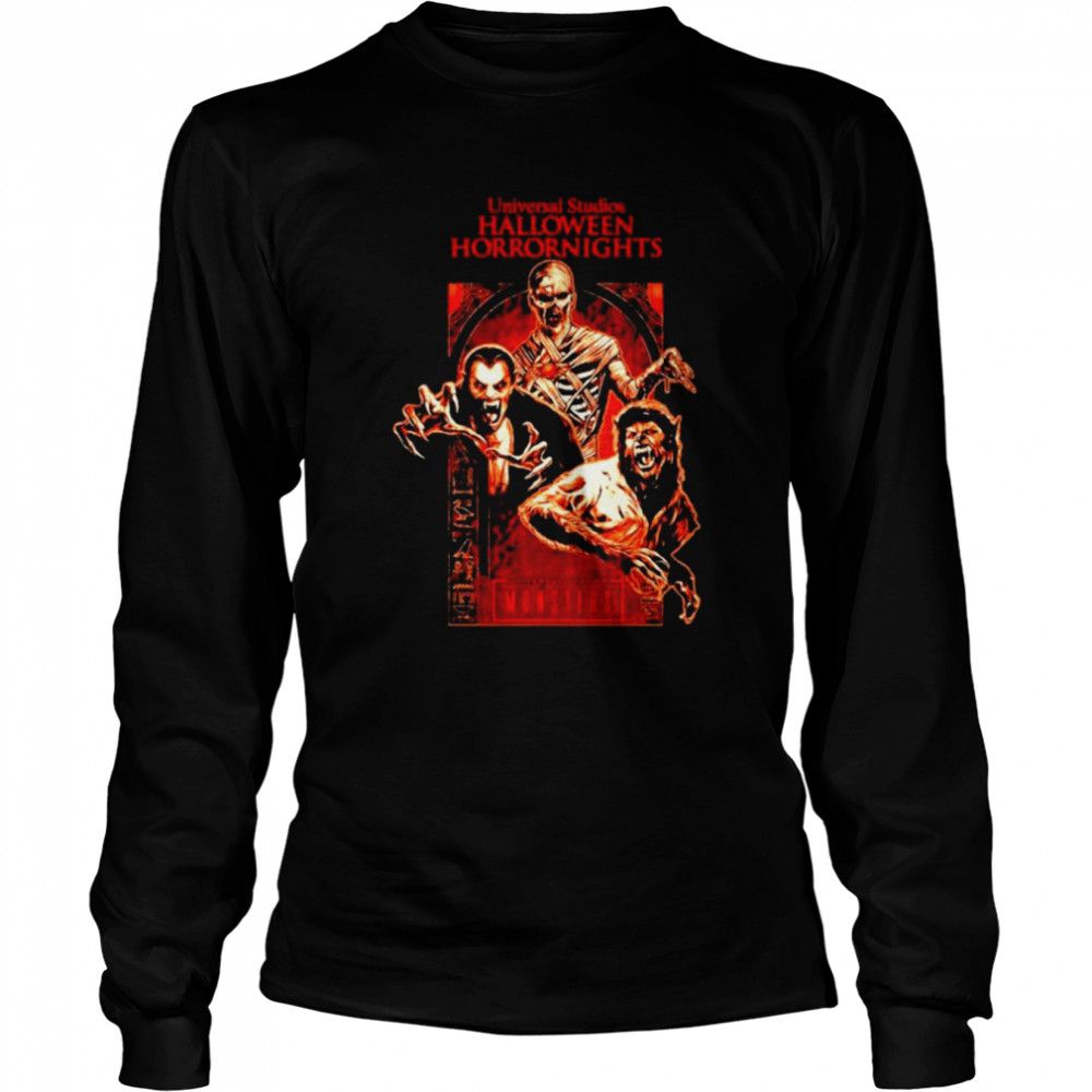 Universal Studios Halloween Horror Nights Horror s Long Sleeved T-shirt