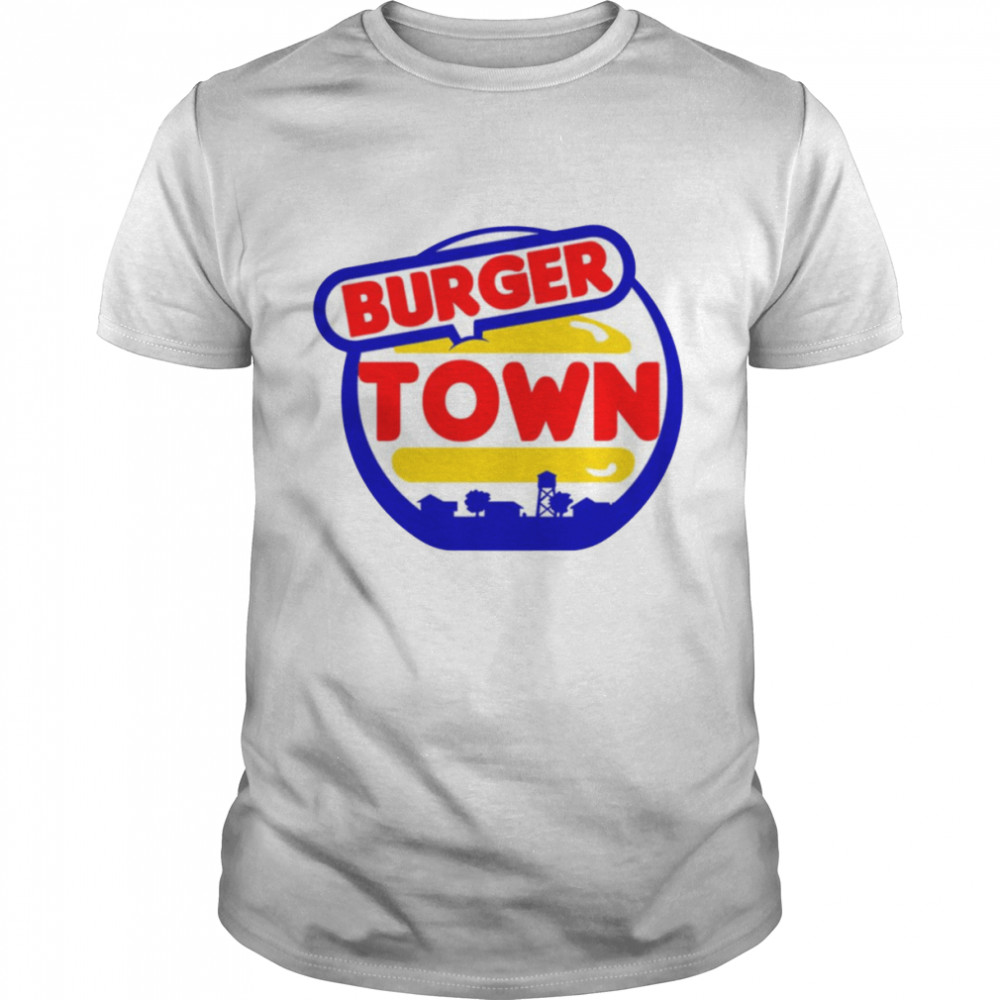 Vintage Burger Town shirt