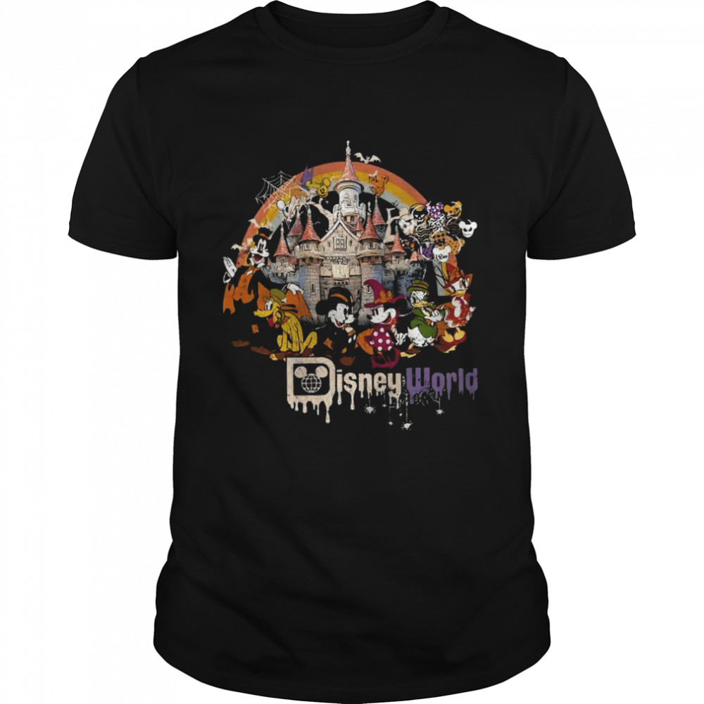 Walt Disney World Halloween Mickey And Friends Halloween Party Disney Boo Bash Vintage shirt Classic Men's T-shirt