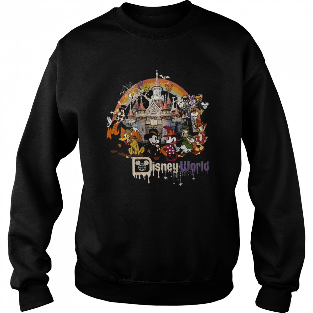 walt disney world halloween mickey and friends halloween party disney boo bash vintage shirt unisex sweatshirt