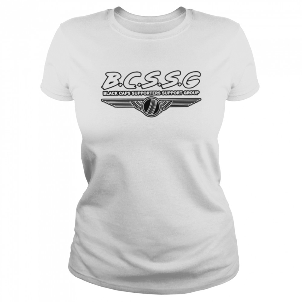 Black caps suppporter support group shirt Classic Women's T-shirt
