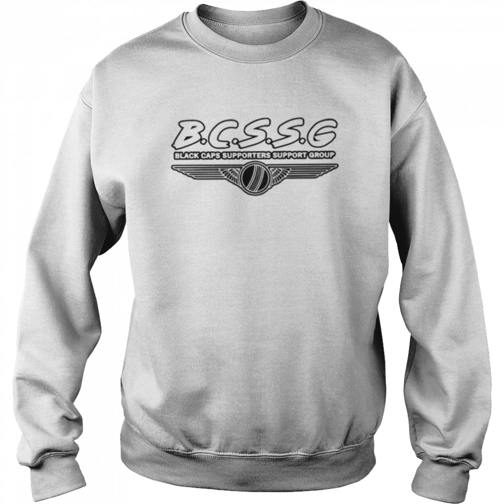 Black caps suppporter support group shirt Unisex Sweatshirt