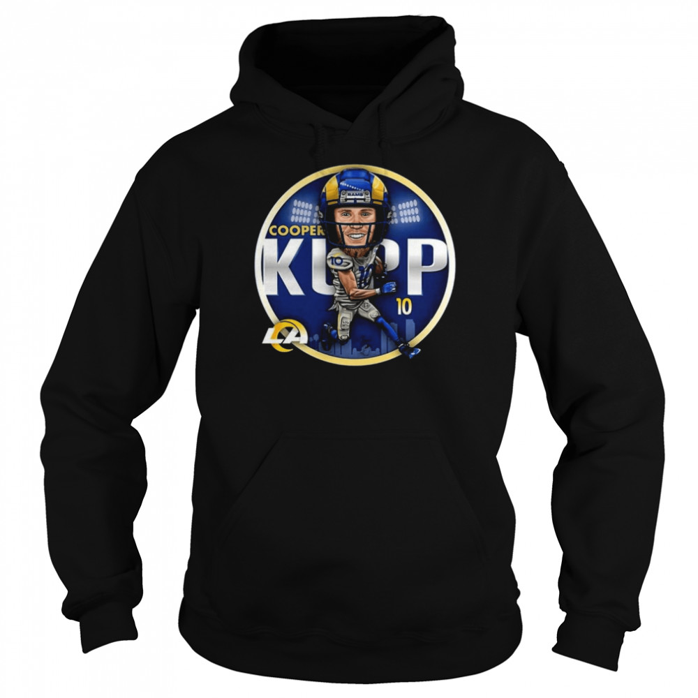 Cooper Kupp MVP Super Bowl 2021 2022 Cooper Kupp T- Unisex Hoodie