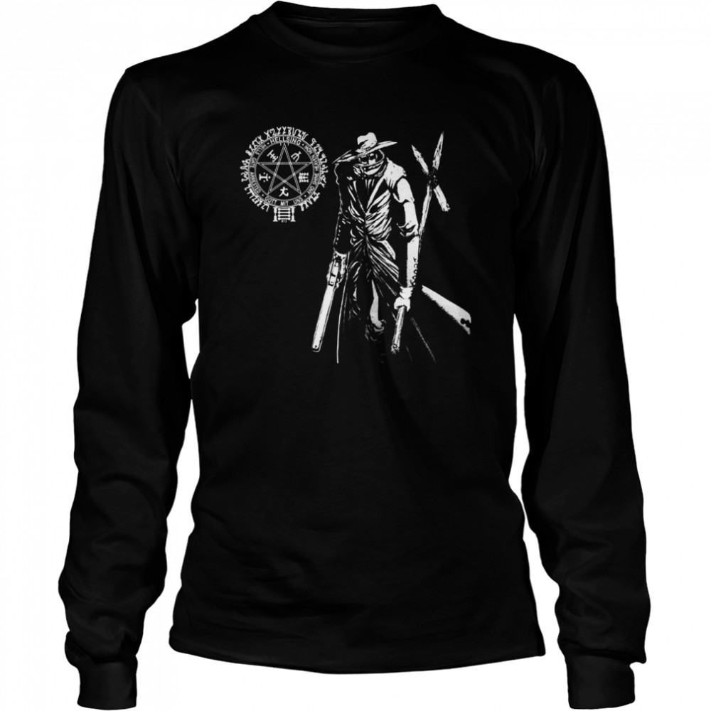 Hellsing Alucard With shirt Long Sleeved T-shirt