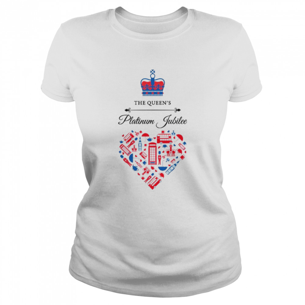 The Queen’s Platinum Jubilee T-shirt Classic Women's T-shirt