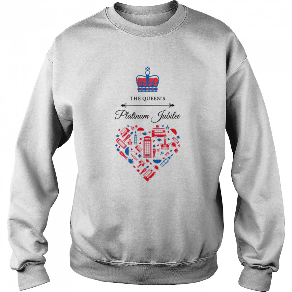 The Queen’s Platinum Jubilee T-shirt Unisex Sweatshirt