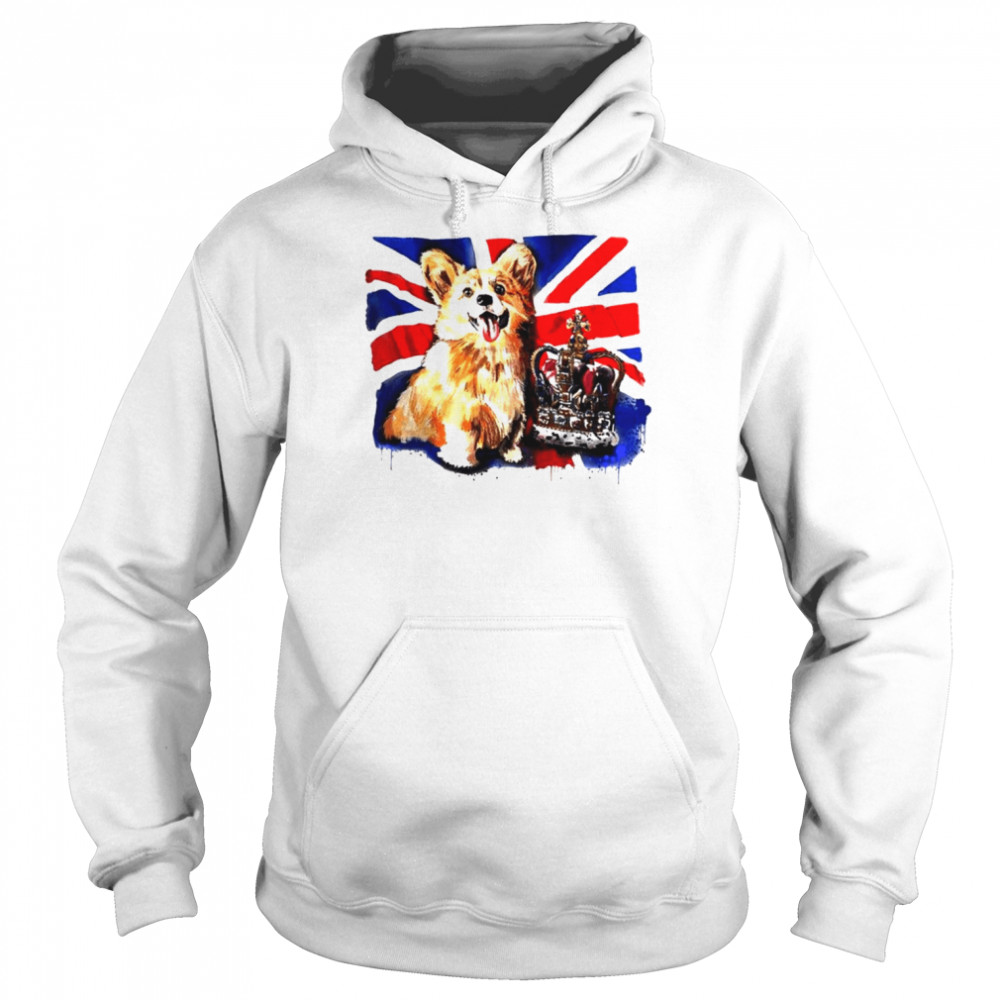 The Queen’s Royal Corgi shirt Unisex Hoodie
