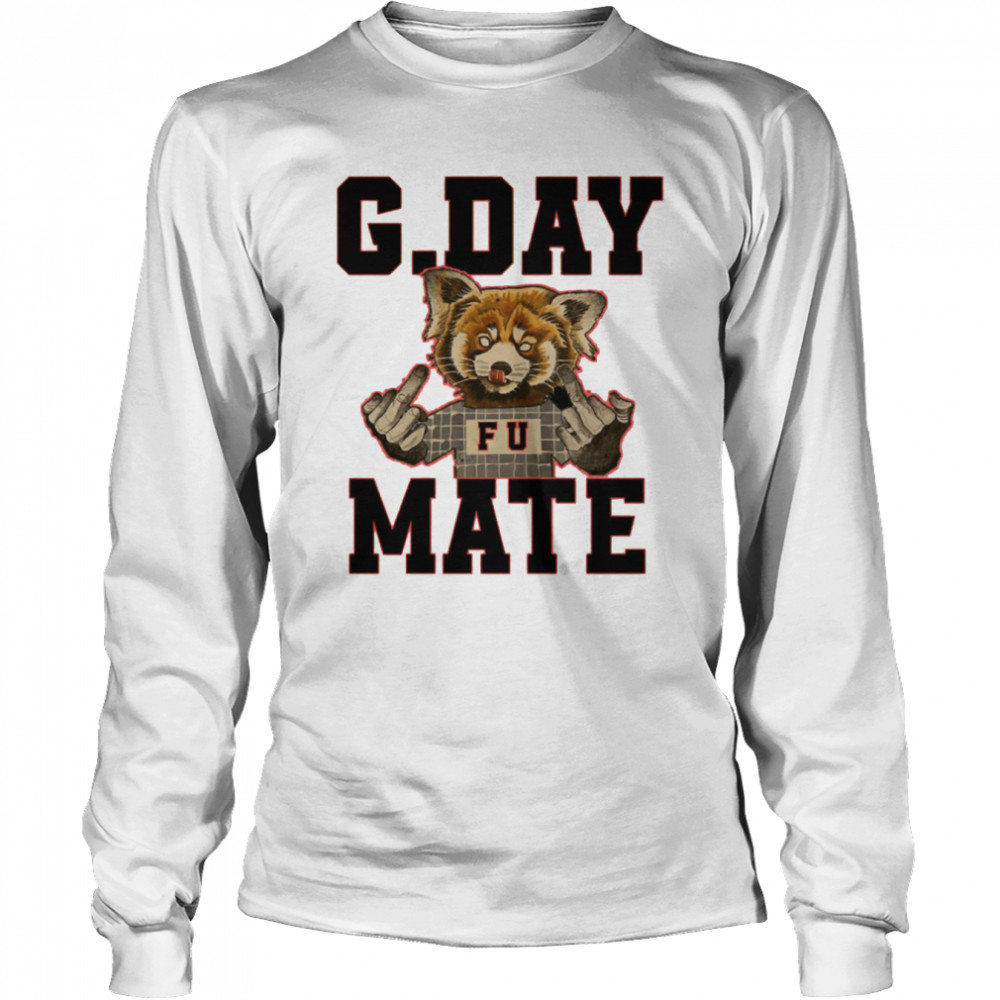 Gday Mate Good Day Mate Ozzy Saying Australian Slang shirt Long Sleeved T-shirt