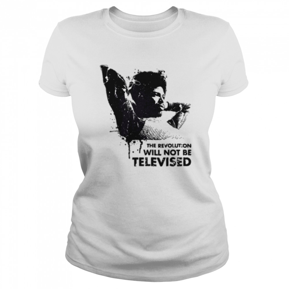 Gil Scott-Heron The Revolution Will Not Be Televised T- Classic Women's T-shirt