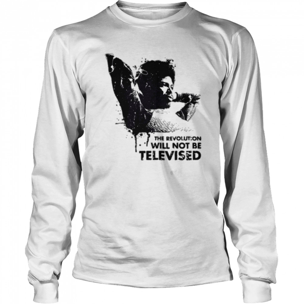 Gil Scott-Heron The Revolution Will Not Be Televised T- Long Sleeved T-shirt