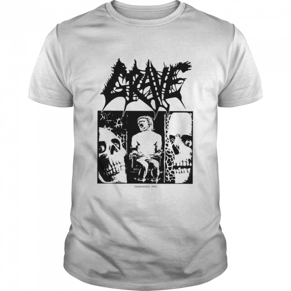 Grave Tremendous Pain91 Death Metal Band Gift Birthday T-Shirt