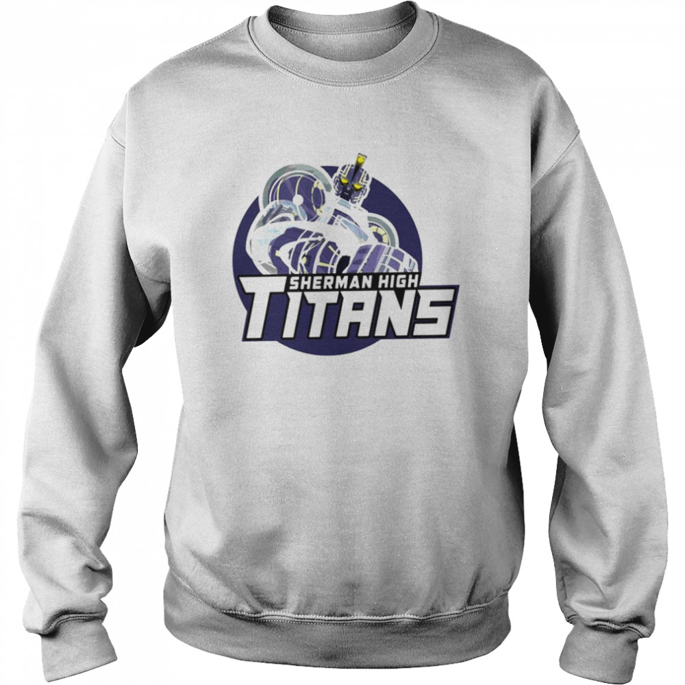 Sherman High Titans Megas Xlr shirt Unisex Sweatshirt