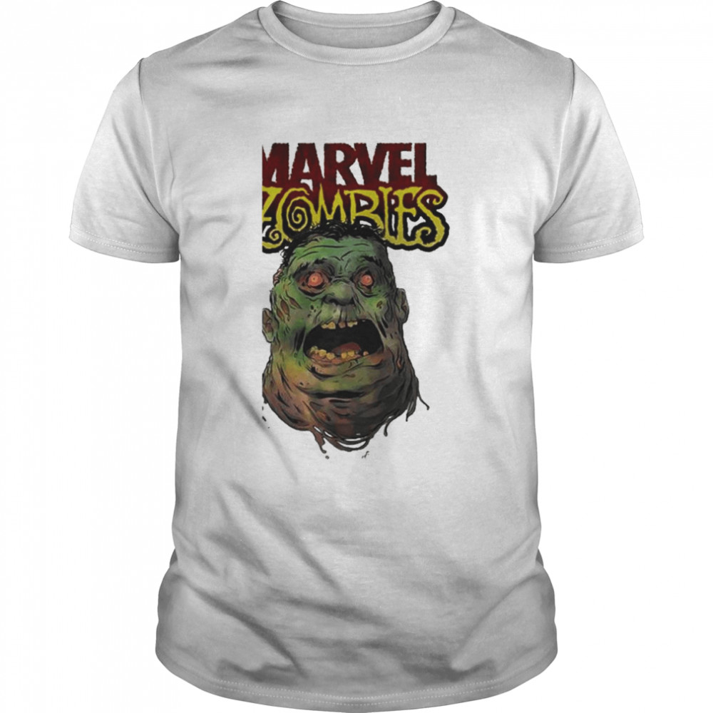 Zombies The Huk Zombie Head Marvel What If Shirt