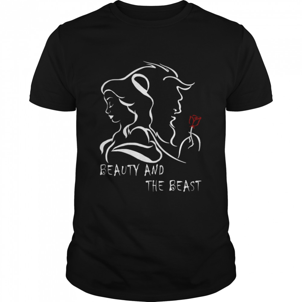 Beauty And The Beast Silhouette shirt