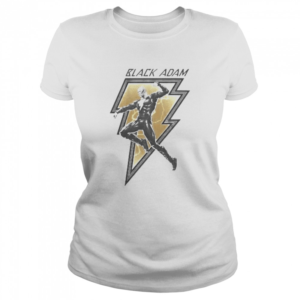 Black Adam Movie 2022 Dwayne Johnson shirt Classic Women's T-shirt