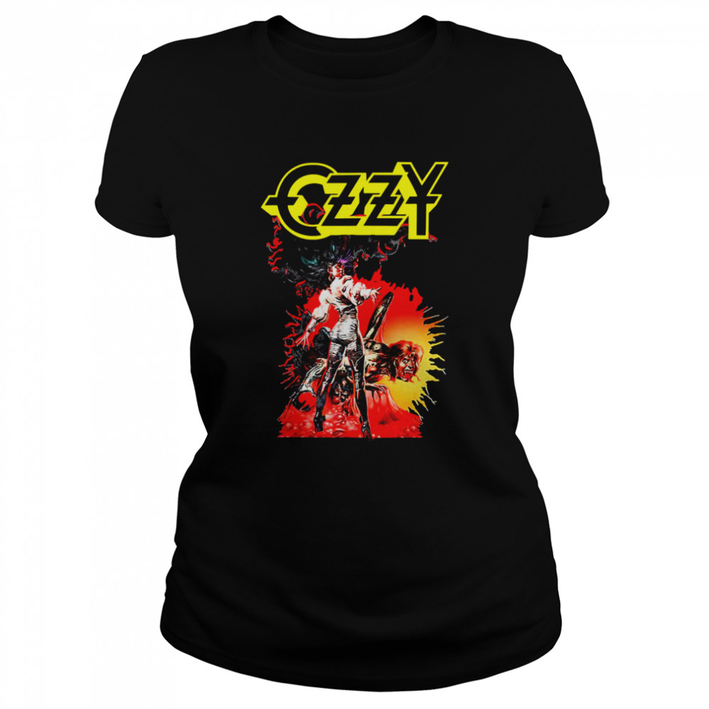Blizzard Album Ozzy Osbourne Cover Graphic shirt Classic Women's T-shirt