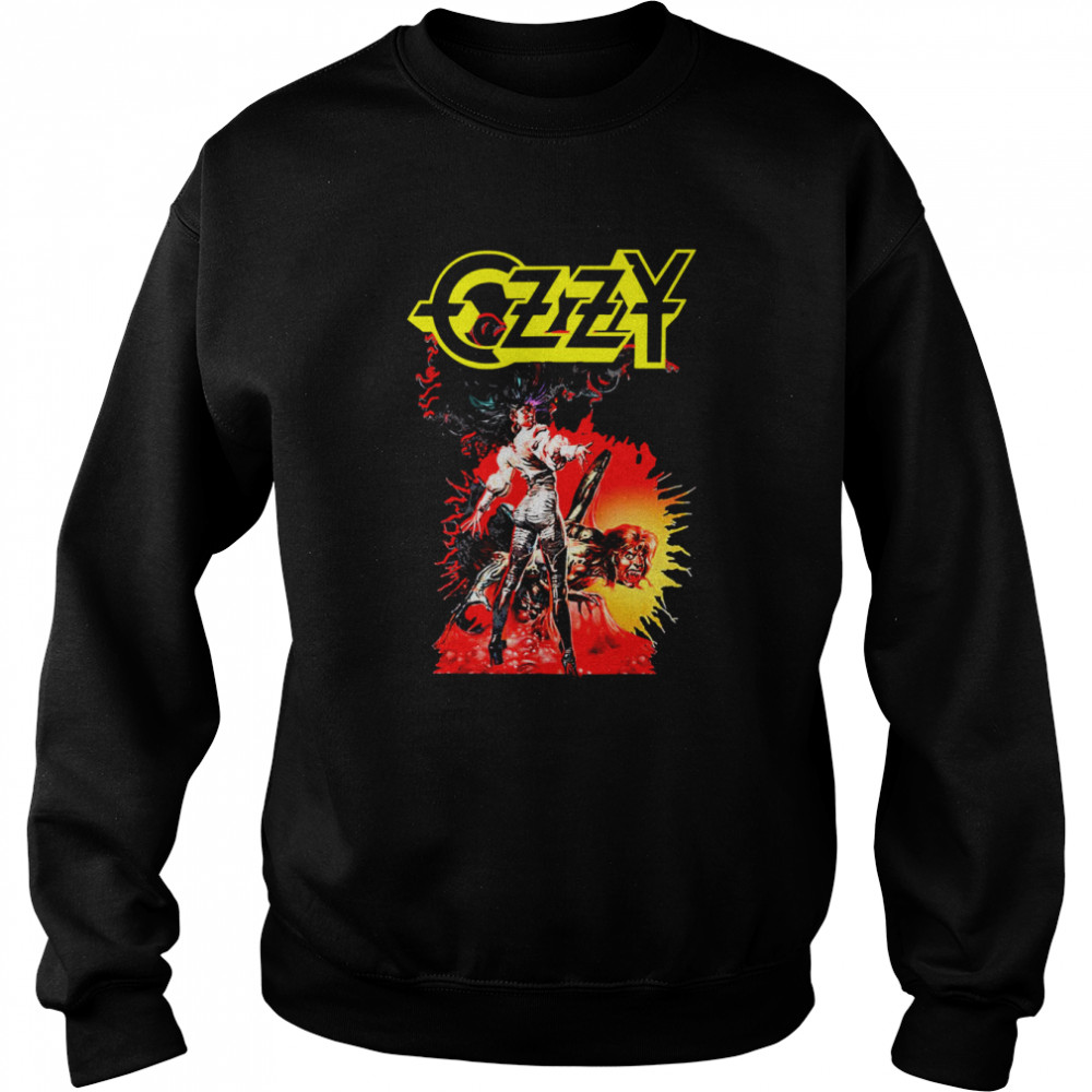 Blizzard Album Ozzy Osbourne Cover Graphic shirt Unisex Sweatshirt
