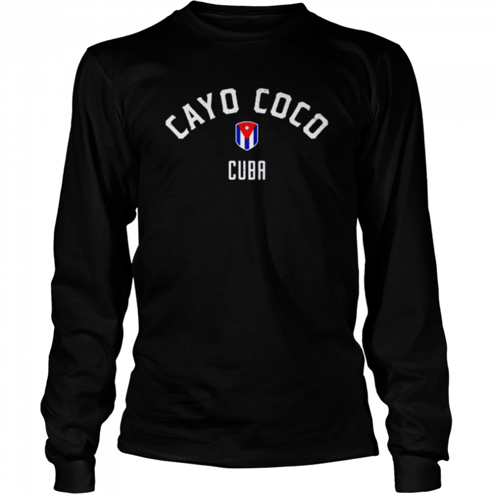 cayo coco cuba shirt long sleeved t shirt