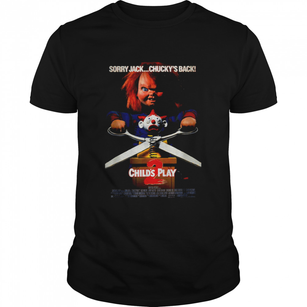 Chucky Child’s Play 2 Guess Who’s Back Poster shirt
