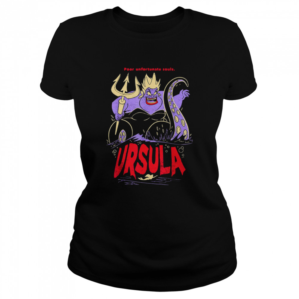 Disney The Little Mermaid Ursula Graphic T- Classic Women's T-shirt