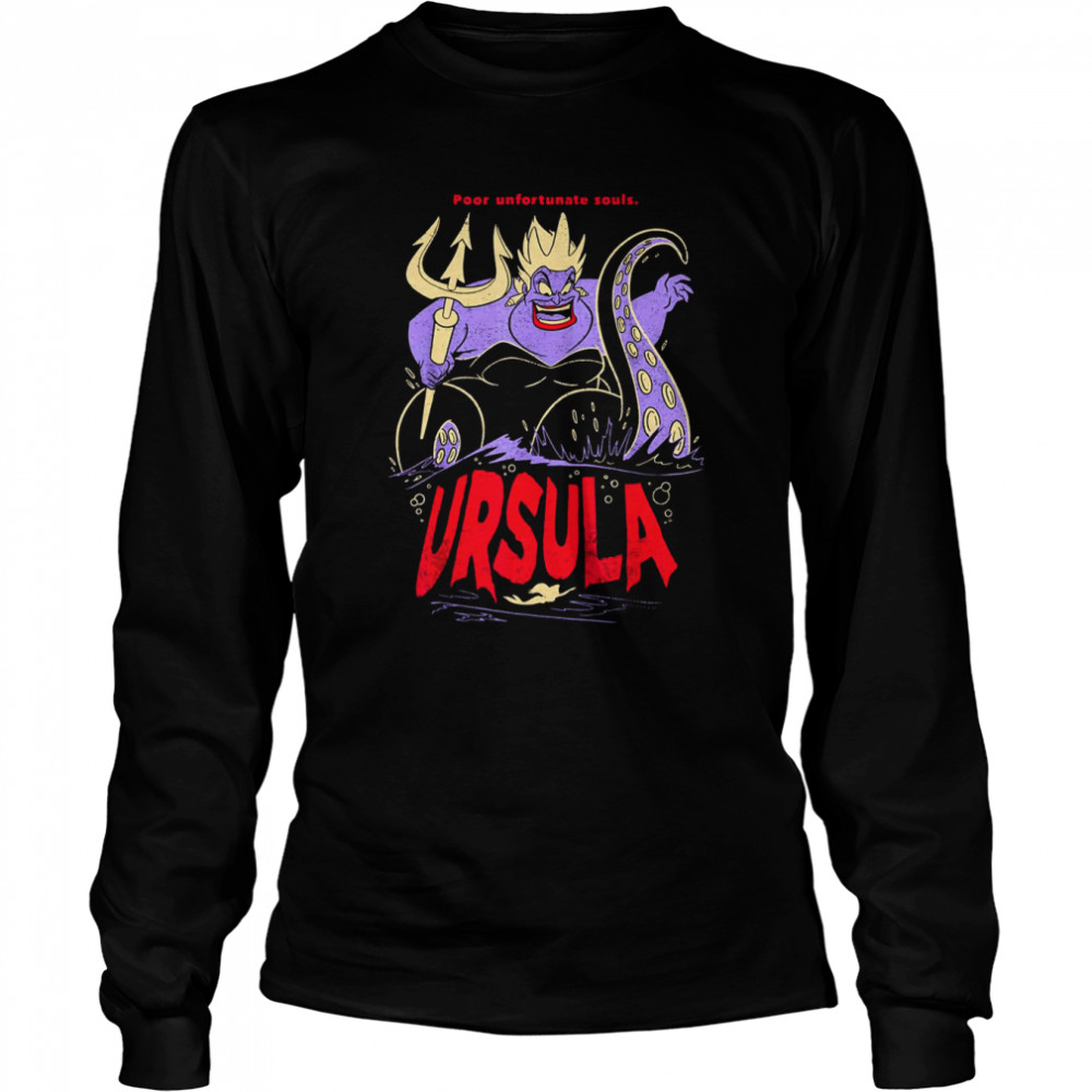 Disney The Little Mermaid Ursula Graphic T- Long Sleeved T-shirt