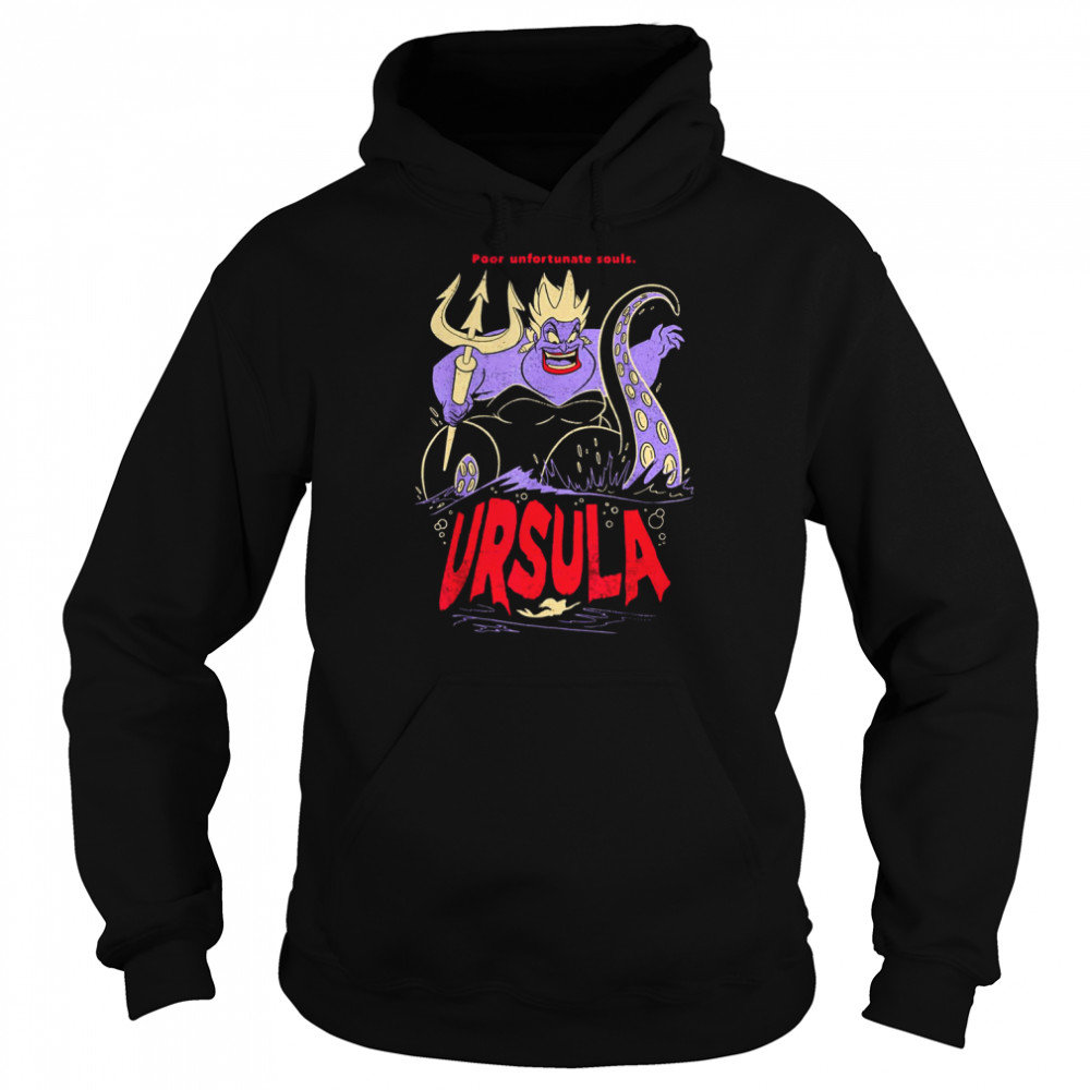 Disney The Little Mermaid Ursula Graphic T- Unisex Hoodie