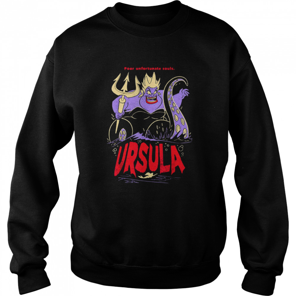 Disney The Little Mermaid Ursula Graphic T- Unisex Sweatshirt