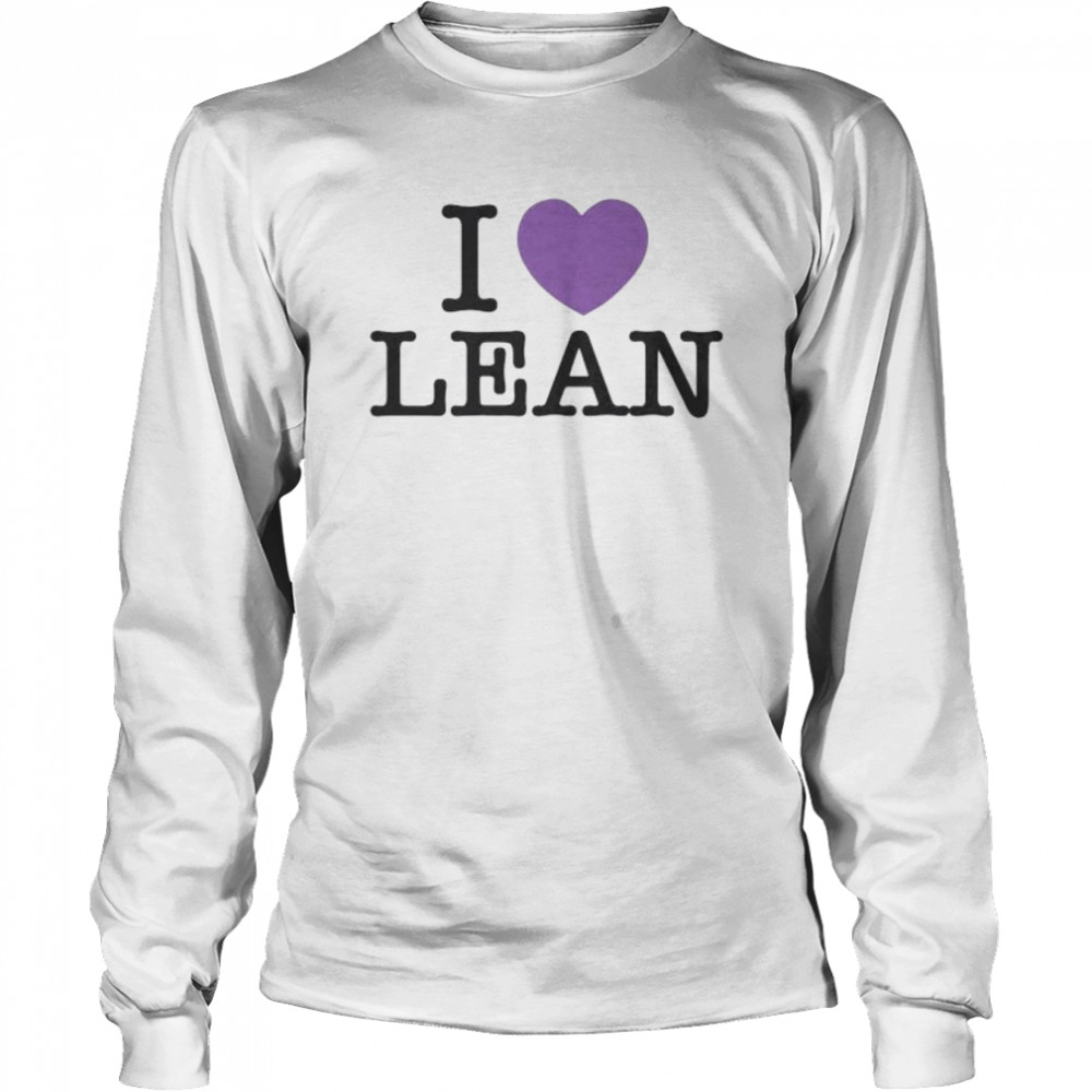 I love lean 2022 shirt Long Sleeved T-shirt