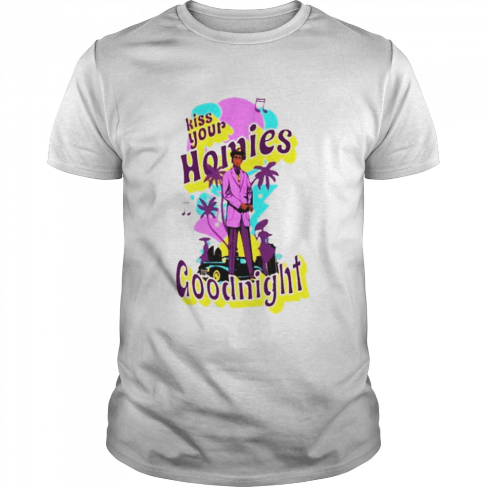 Kiss your homies goodnight music shirt Classic Men's T-shirt
