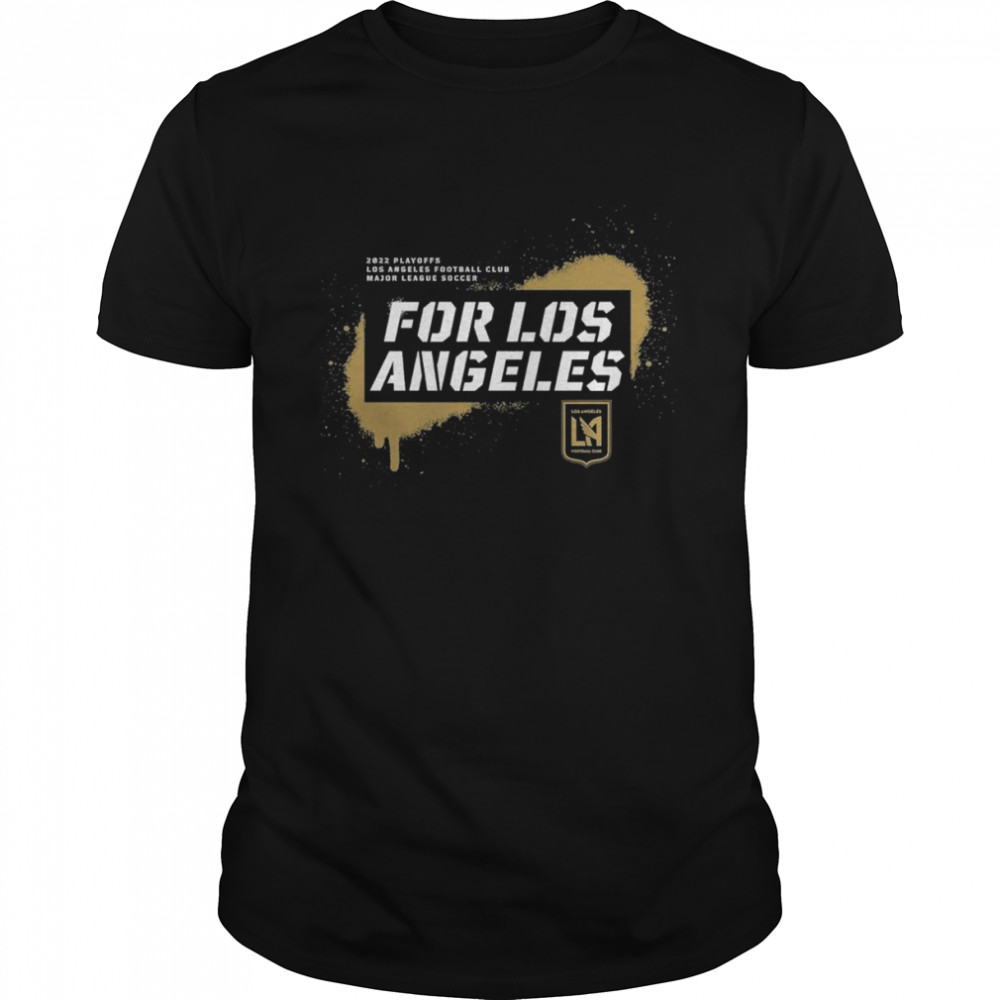 LAFC Black 2022 MLS Cup Playoffs T-Shirt