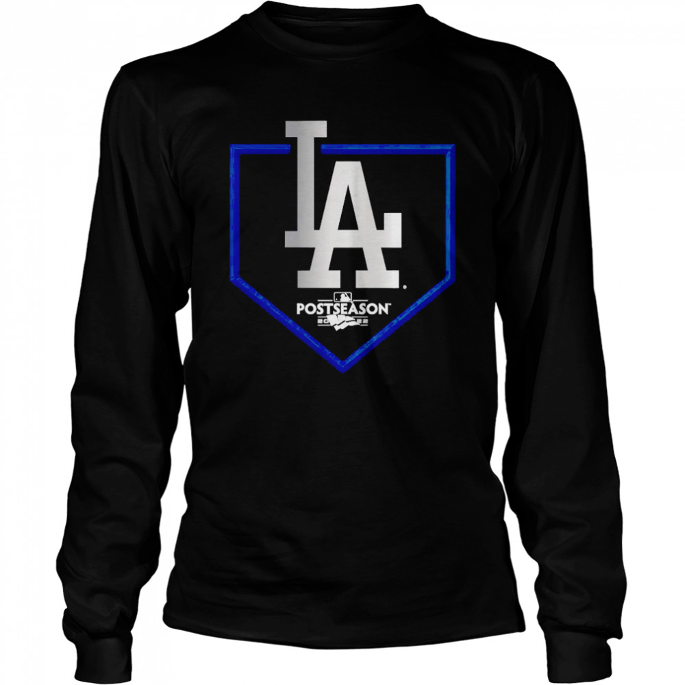 Los Angeles Dodgers 2022 Postseason Around the Horn T- Long Sleeved T-shirt