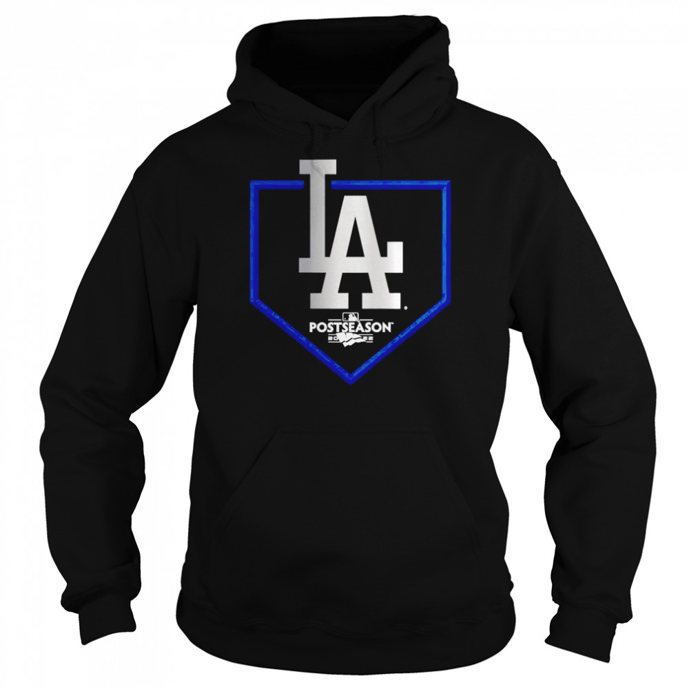 Los Angeles Dodgers 2022 Postseason Around the Horn T- Unisex Hoodie