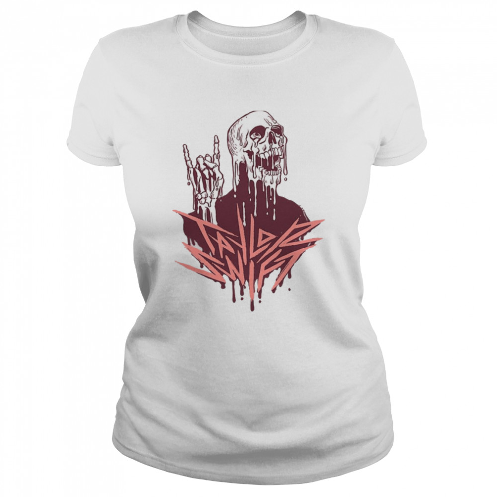 Metal Swift Halloween Graphic shirt Classic Women's T-shirt