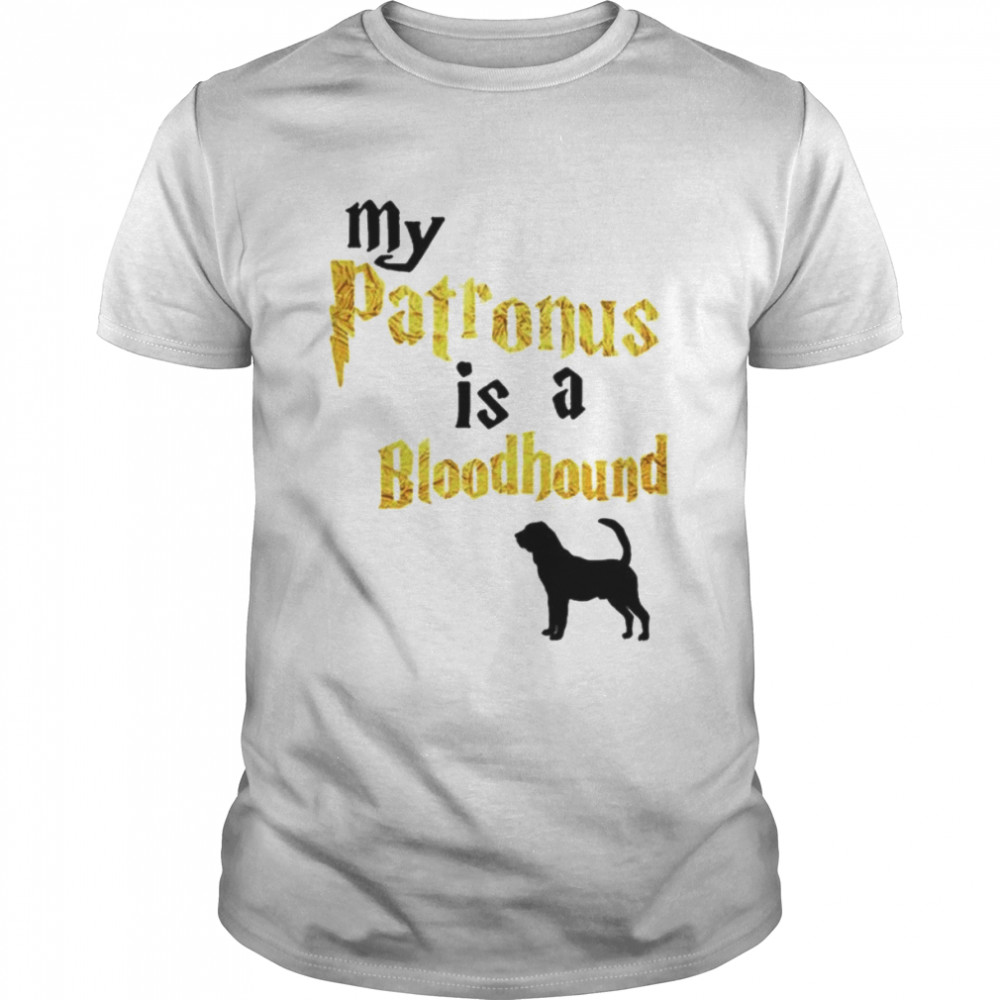 My patronus is a bloodhound shirt Classic Men's T-shirt