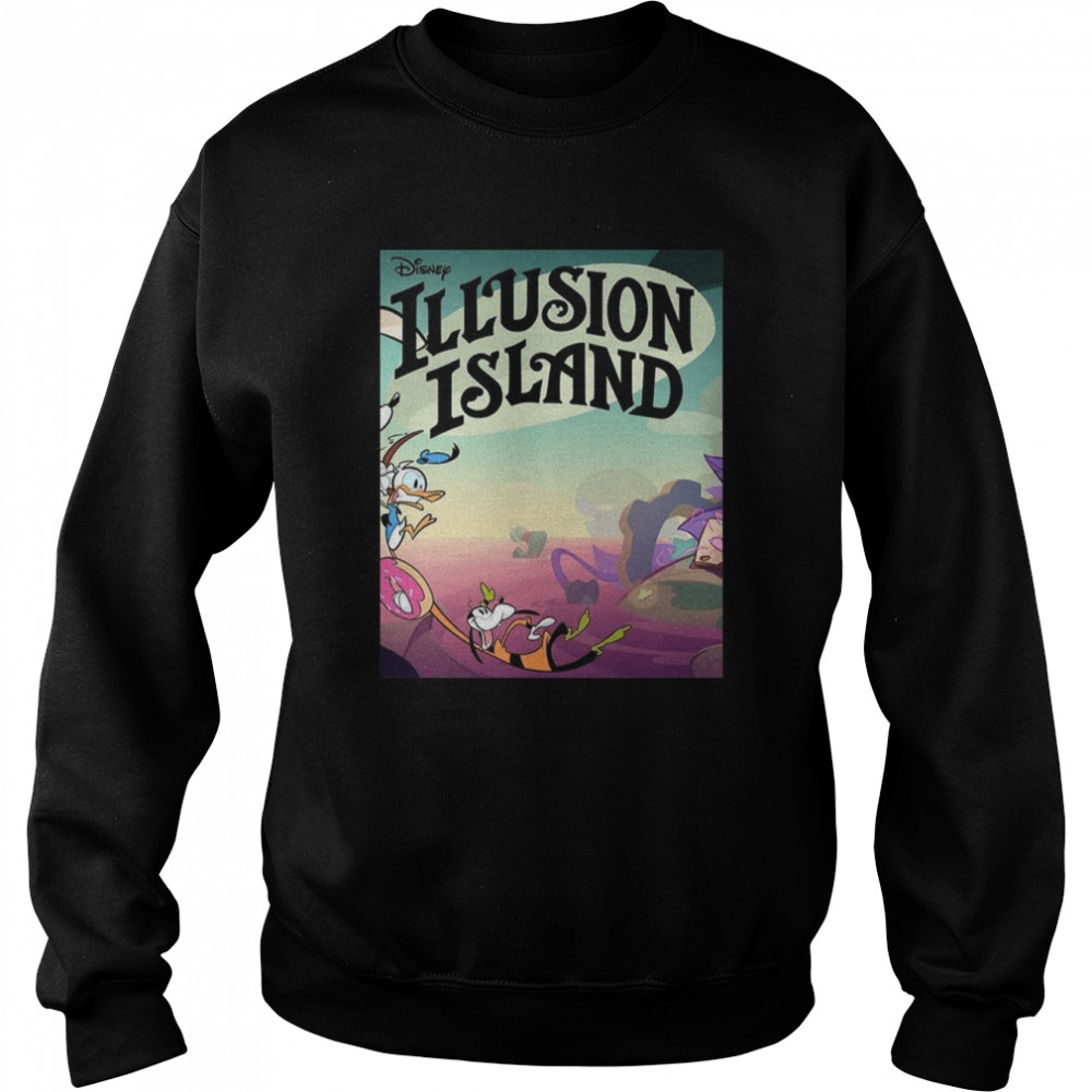 New Game For Kids Mickey And Friends Disney Illusion Island T- Unisex Sweatshirt
