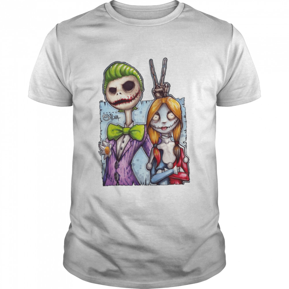 Nightmare Before Christmas Mashup Halloween Graphic shirt Classic Men's T-shirt