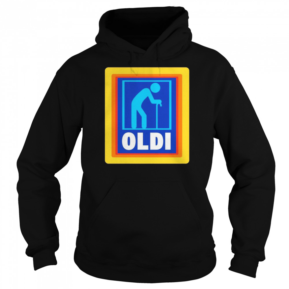 oldi supermarket shirt unisex hoodie