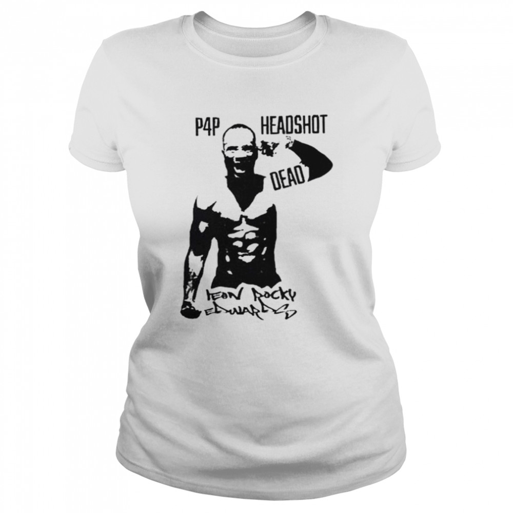 p4p headshot dead leon edwards shirt classic womens t shirt