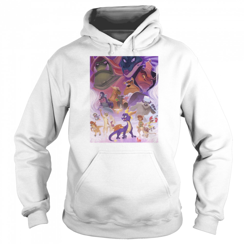 reignited game spyro reignited trilogy shirt unisex hoodie