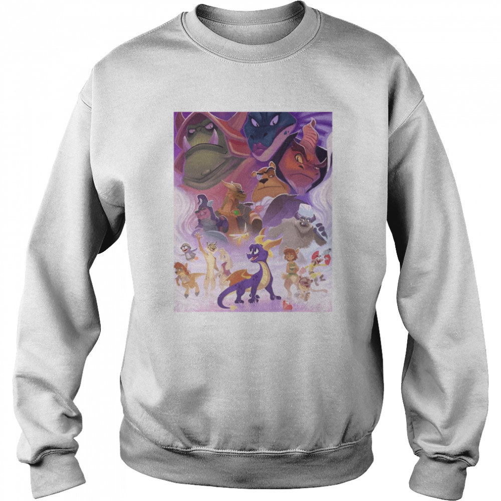 reignited game spyro reignited trilogy shirt unisex sweatshirt