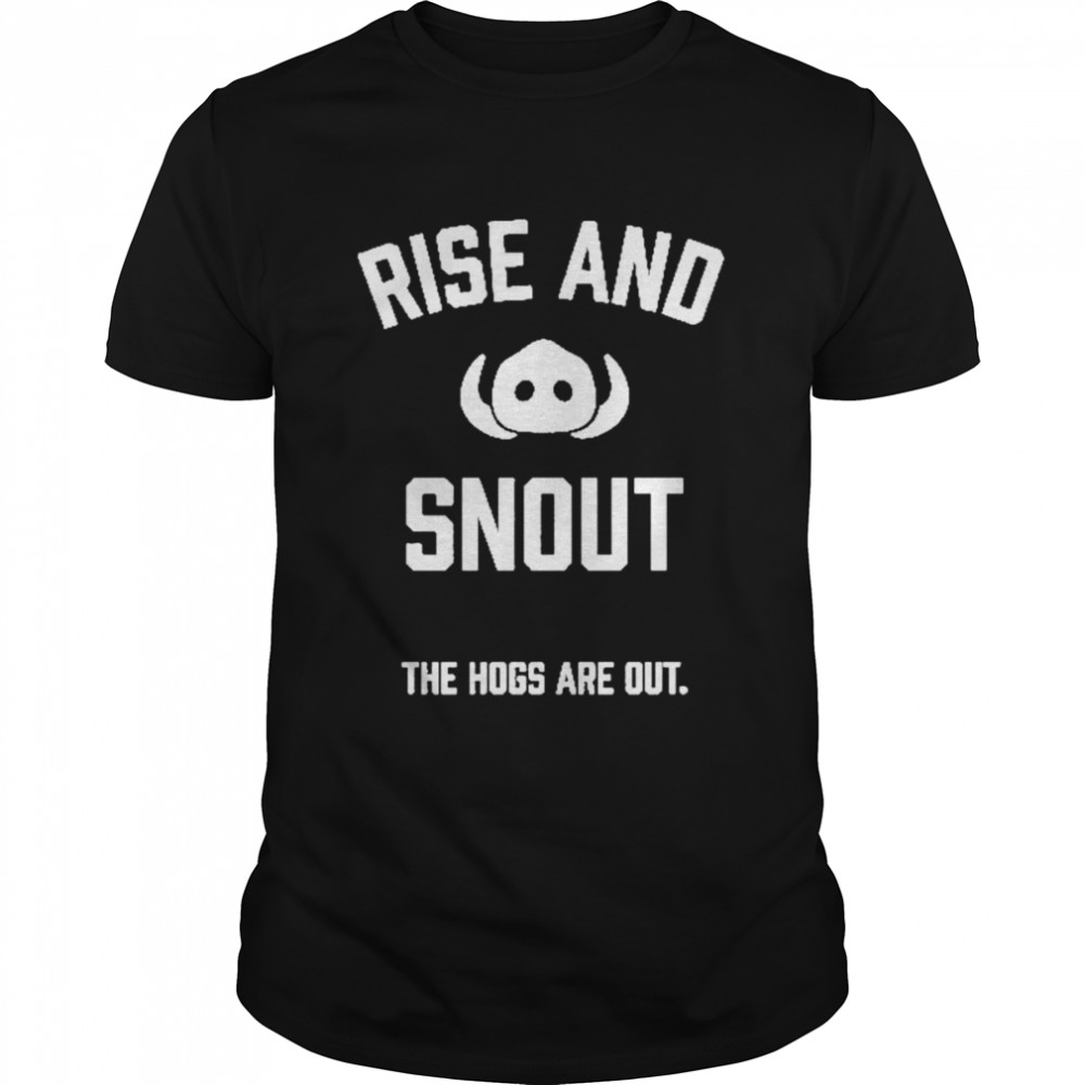 Rise and snout the Hogs are out shirt Classic Men's T-shirt