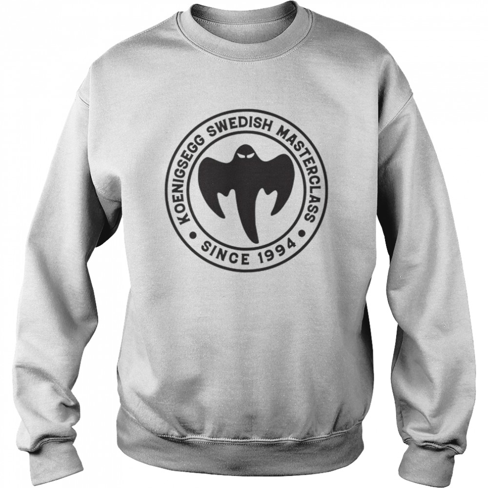 round logo koenigsegg illustration shirt unisex sweatshirt