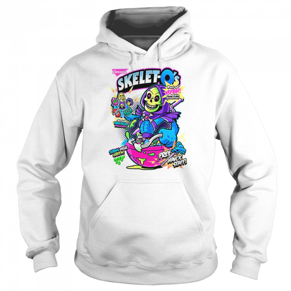 skelet os halloween graphic shirt unisex hoodie