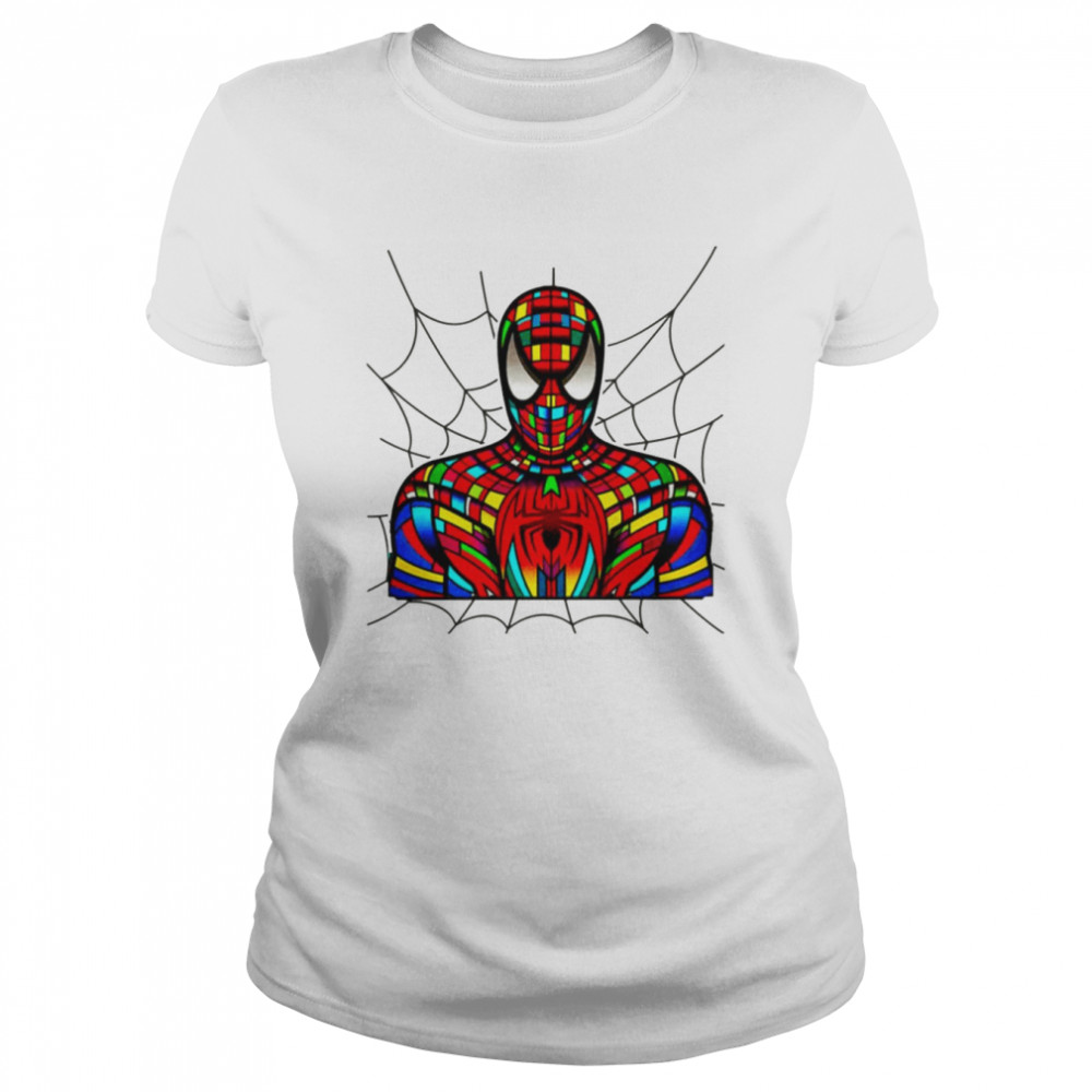 Spider Colorful Halloween shirt Classic Women's T-shirt