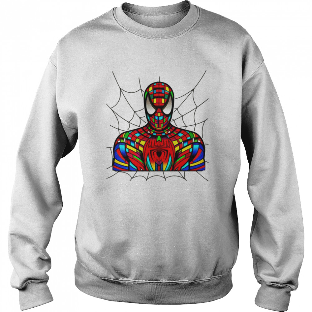 Spider Colorful Halloween shirt Unisex Sweatshirt