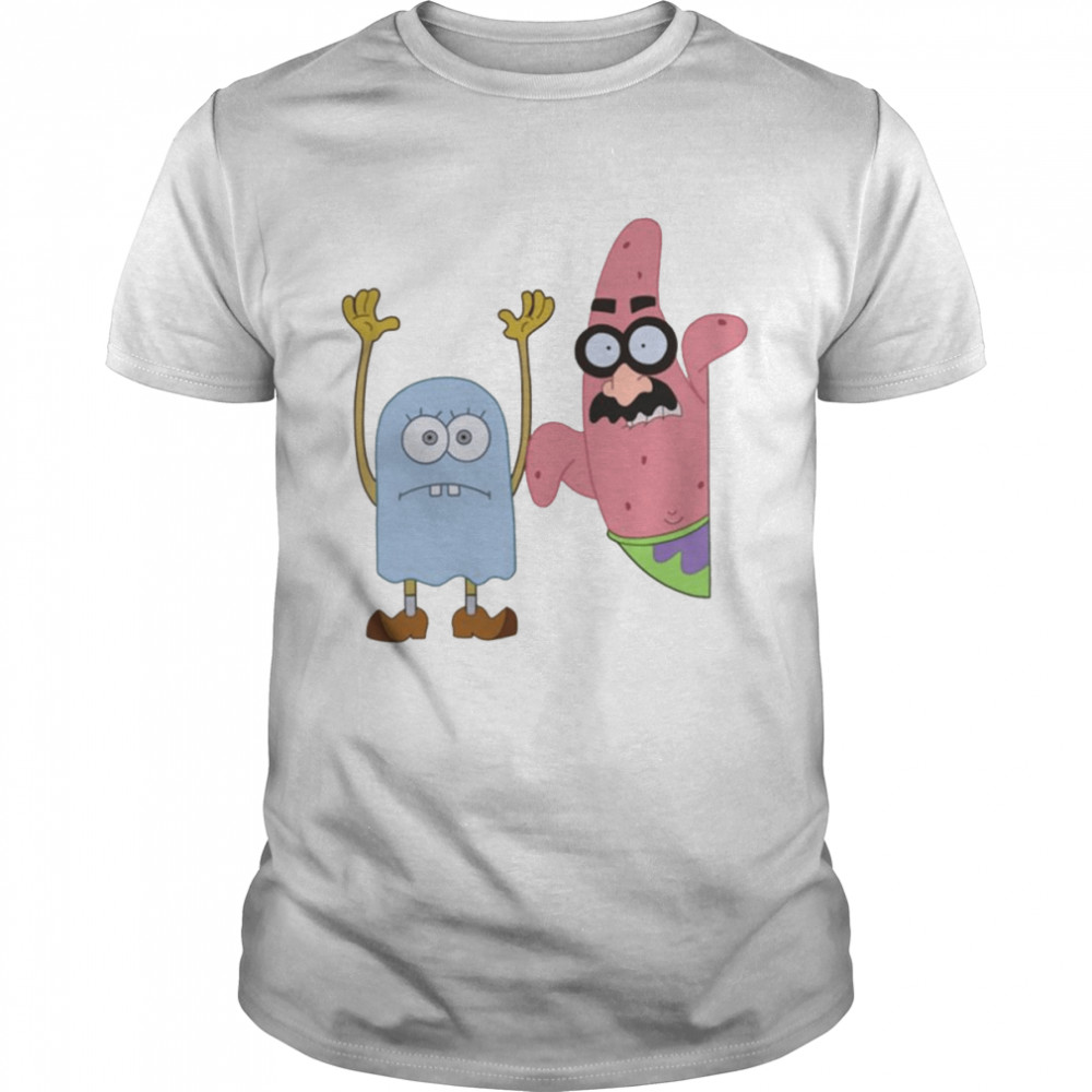 Spongebob And Patrick Halloween Graphic shirt Classic Men's T-shirt